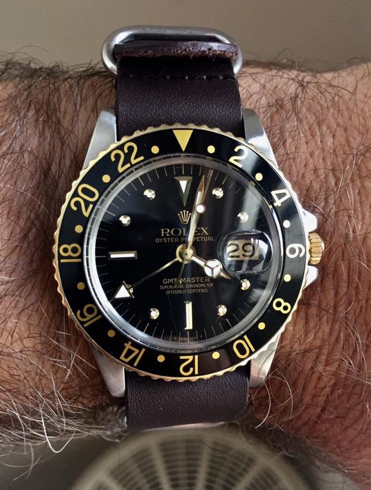 Rolex GMT Tiergeraugen Vintage Watch