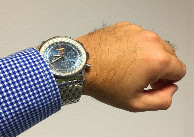 Breitling Navitimer 01 46mm blau