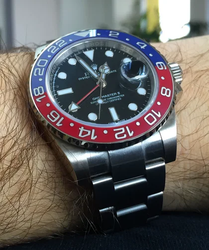 2014er Rolex GMT Master II Weissgold