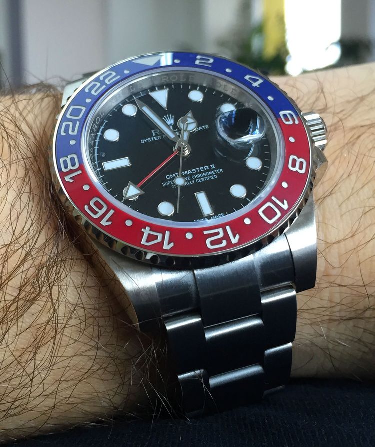 2014er Rolex GMT Master II Weissgold