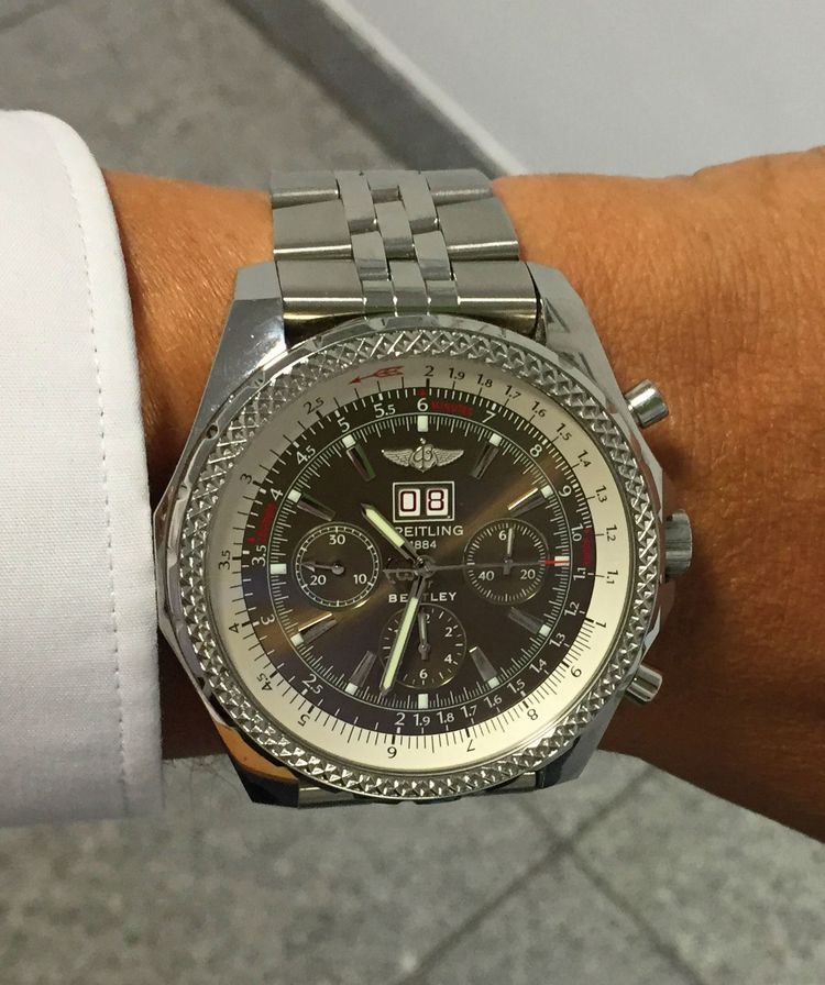 Breitling Bentley Wristshot