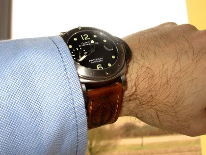 Panerai 25 on the wrist