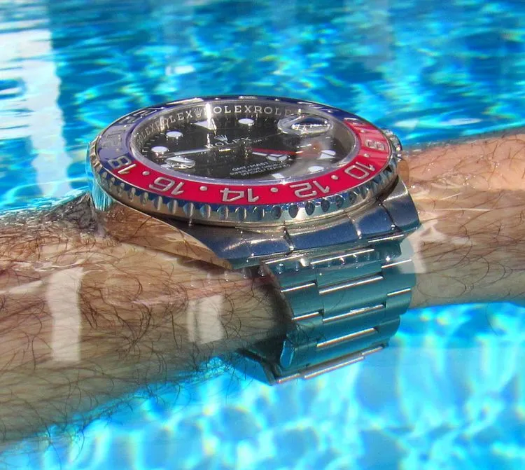 Rolex GMT 116719 BLRO on the wrist