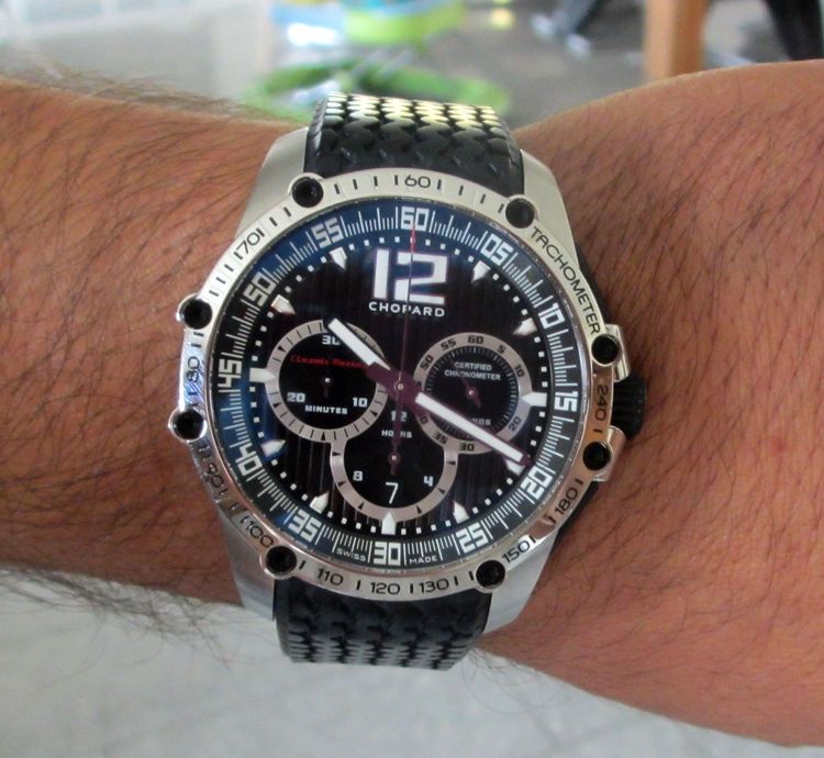 Chopard Uhr Classic Racing Superfast Chrono Wristshot