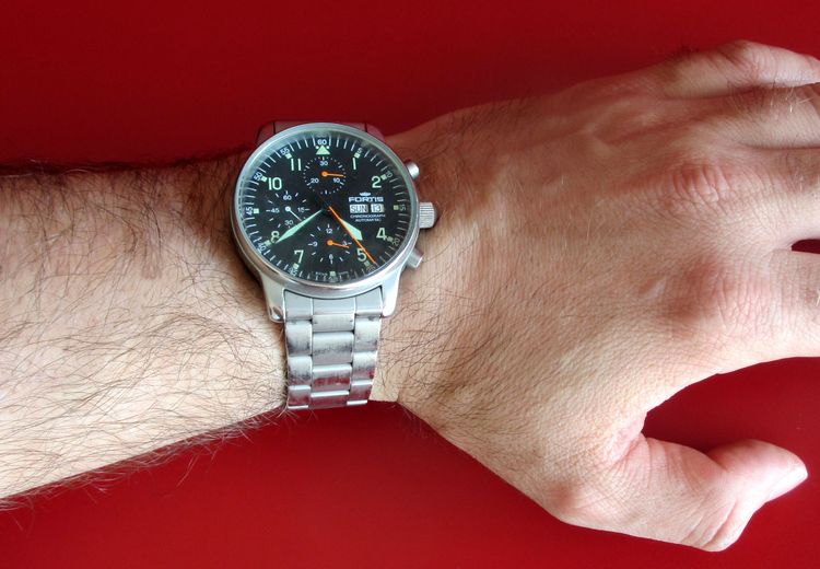 Fortis Chronograph Titan Wristshot