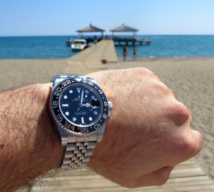 Rolex GMT mit Yubilee Armband