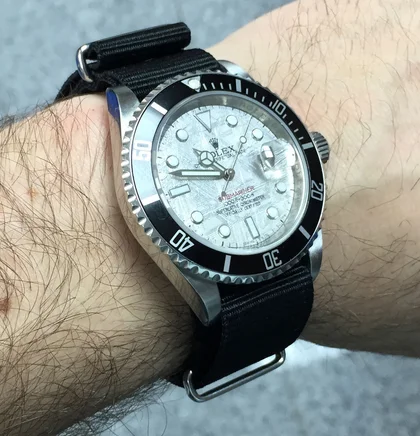 Rolex Submariner mit Meteoriten Zifferblatt