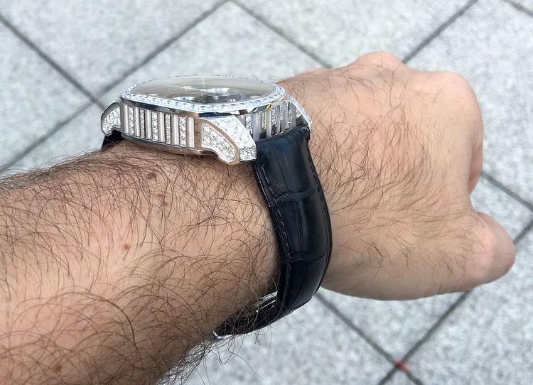 Diamantuhr Wristshot