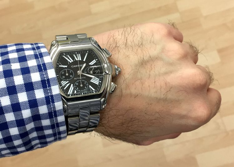 Cartier Automatikuhr mit Chronofunktion