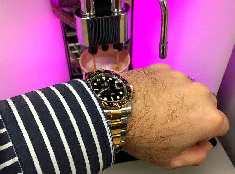 Rolex GMT Stahl-Gold