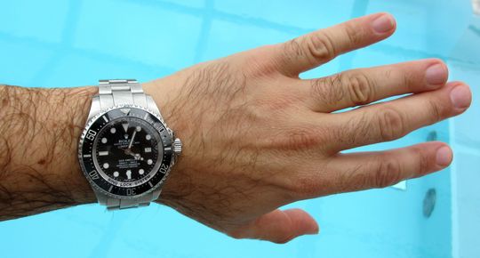 Rolex Deep Sea Taucheruhr Wristshot