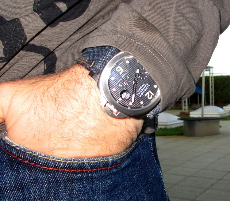 PAM 222 mit Jeans Armband