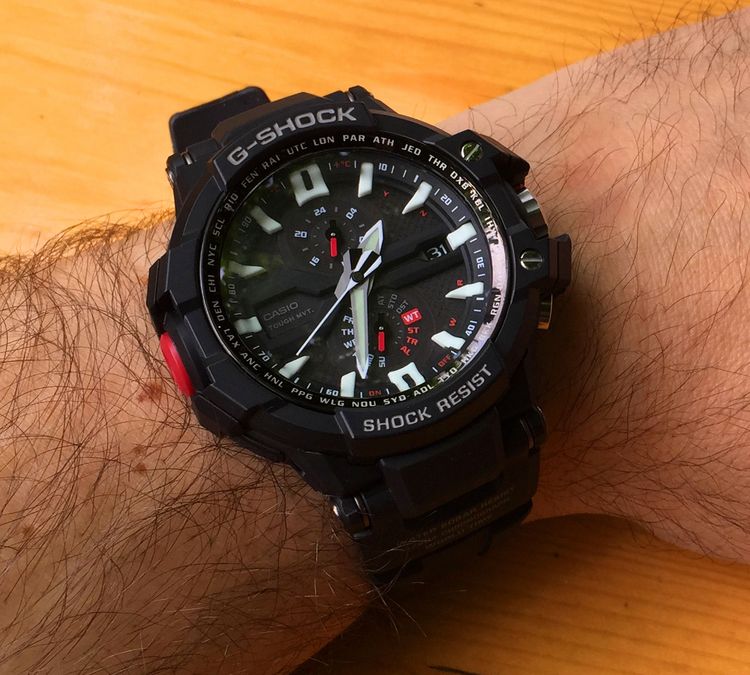 G-Shock GW-A1000-1AER am Handgelenk