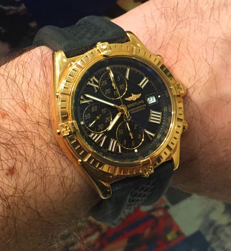 Breitling Golduhr Chrosswind 44mm