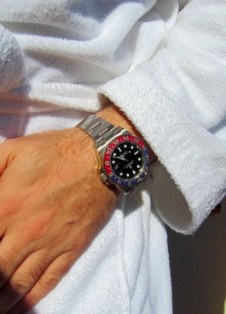 Rolex GMT Keramik Blau-Rot 2014