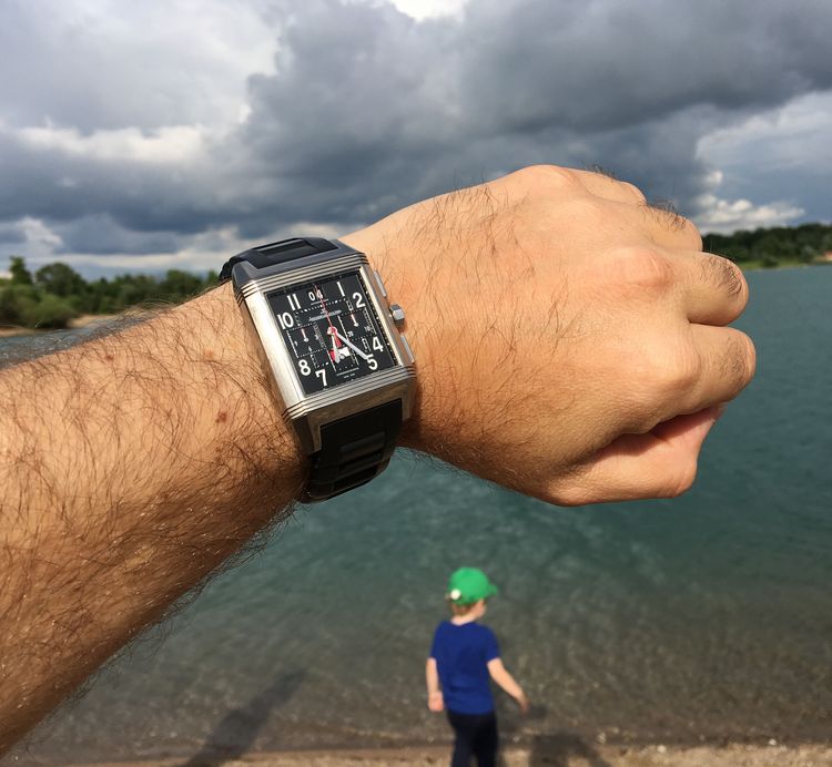 Jaeger LeCoultre Reverso Squadra Wristshot