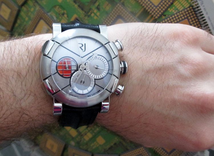 Delorean Watch Romain Jerome Wristshot