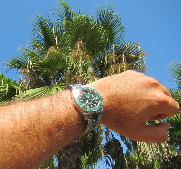 Rolex Hulk Wristshot