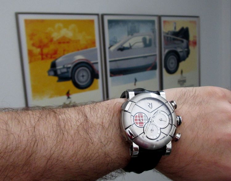 Delorean Uhr Wristshot Romain Jerome