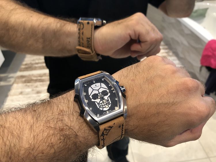 Steinhart Skull watch