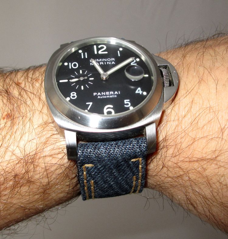 Panerai 164 on the wrist