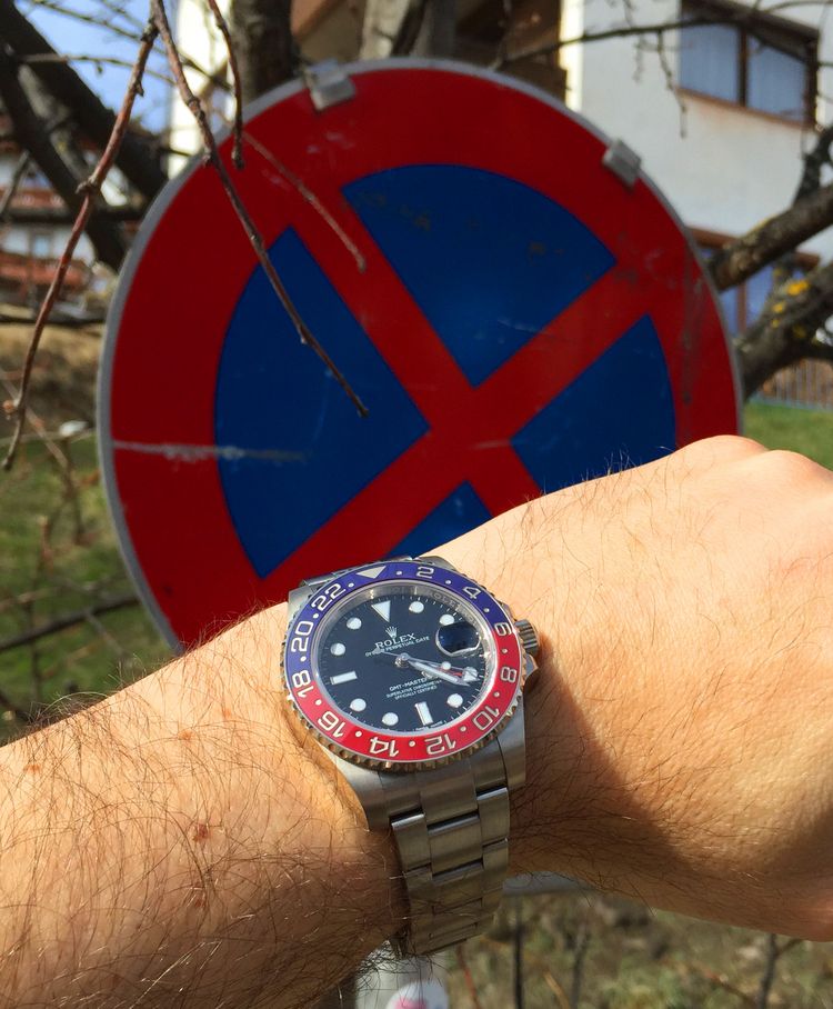 Rolex GMT 116719BLRO im absoluten Halteverbot