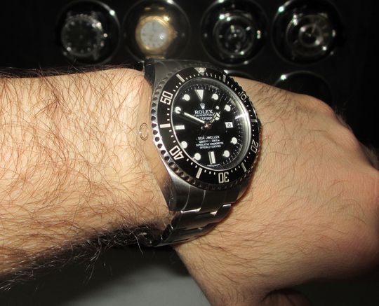 Rolex Deep Sea Sea Dweller Wristshot