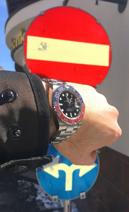 Rolex GMT 116719BLRO Pepsi blaurot