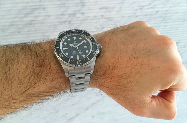 Rolex 116660 Sea Dweller Deepsea Wristshot