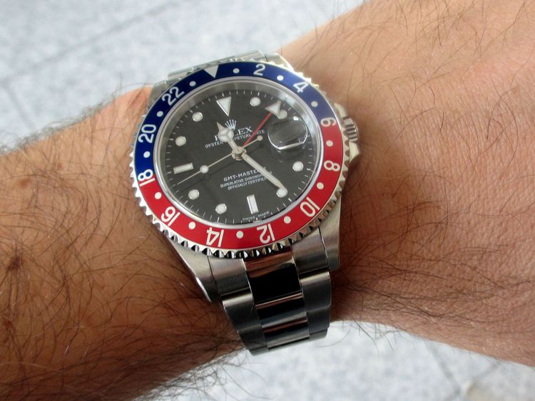 Rolex Pepsi Wristshot