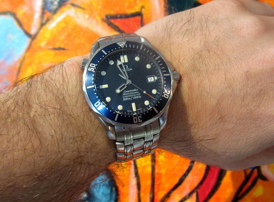 Omega Seamaster Wristshot Omega Seamaster Wristshot