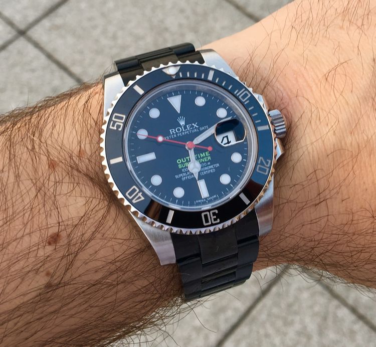 Rolex Submariner Outatime custimized