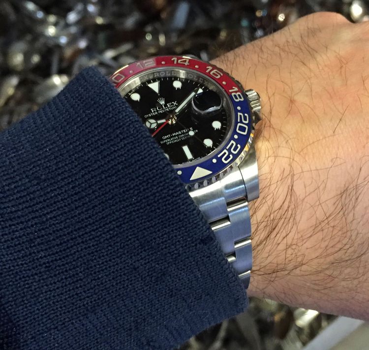 Rolex GMT Master II Blue-Red