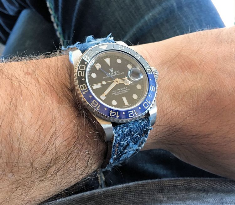 Blaue Rolex GMT