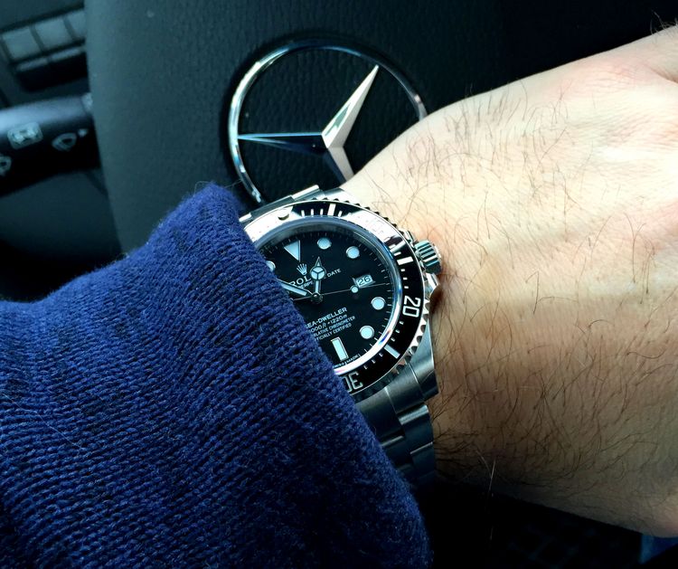 Rolex Sea Dweller mit Keramiklünette