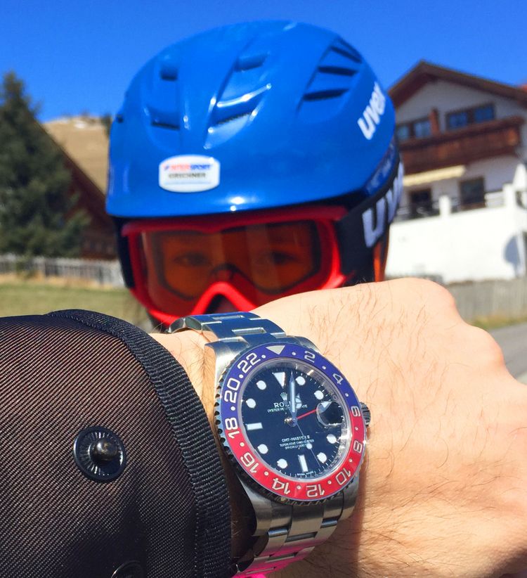 Rolex GMT 116719BLRO Pepsi blue-red