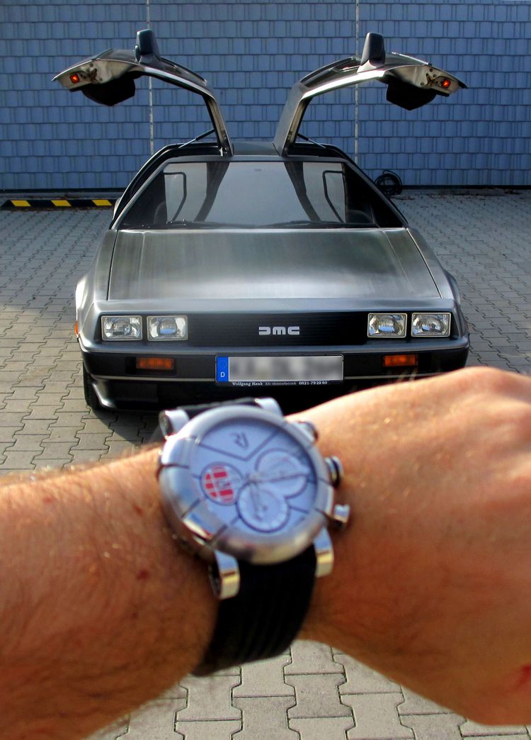 DeLorean Clock Romain Jerome