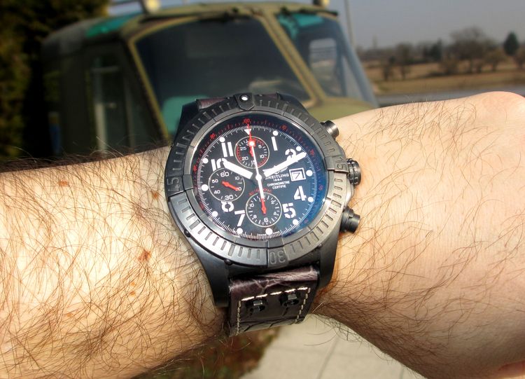 Breitling Avenger Wristshot