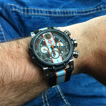 BRM Gulf Watch Wristshot