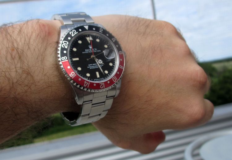 Rolex GMT Master 16710 Wristshot