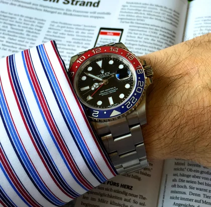 GMT Master II Pepsi Uhr