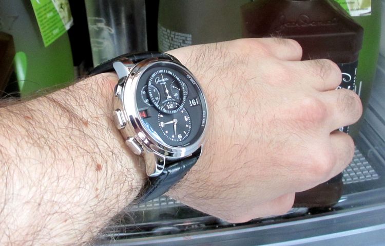 Wristshot Bild einer Glashütte Original Counter