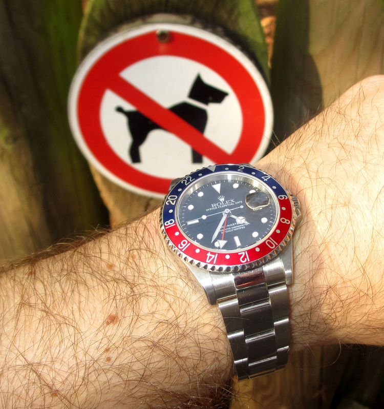 Rolex GMT Pepsi Rot-Blau