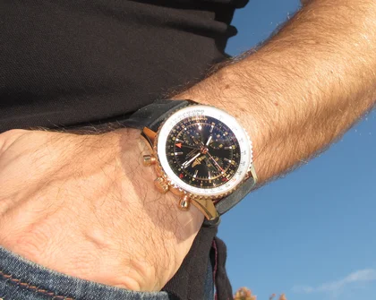 Breitling Navitimer World Wristshot
