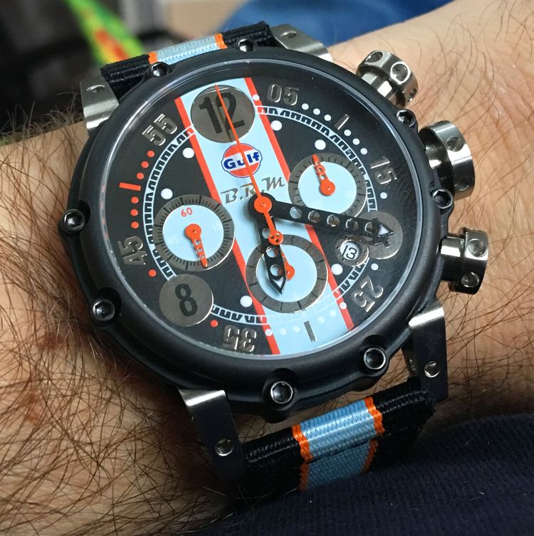 BRM Gulf Uhr BRM Gulf Uhr