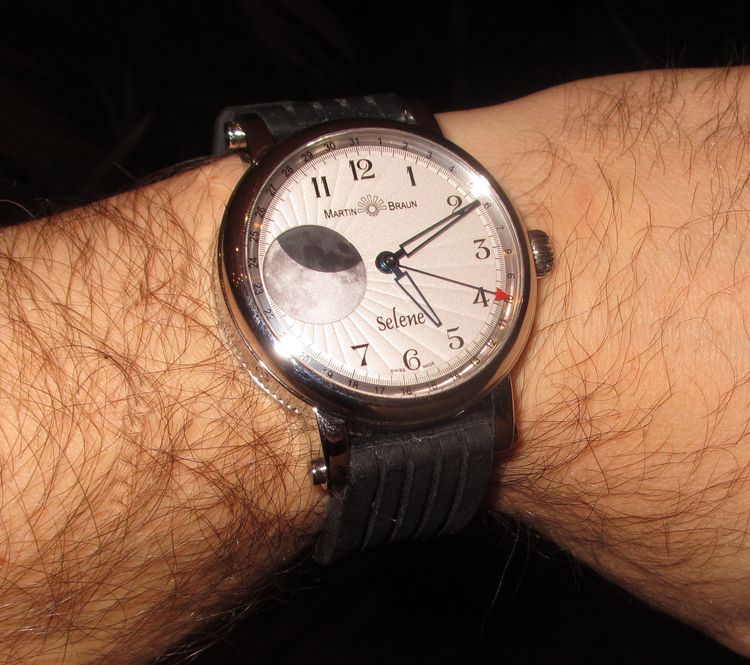 Martin Braun Selene Uhr mit kleinem Gehäuse