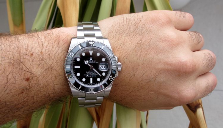 Rolex Submariner 116610LN am Handgelenk