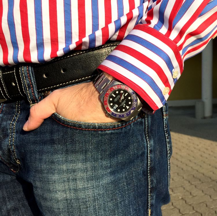 Rolex Pepsi 2014 Wrist Shot