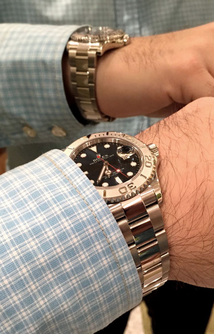 Rolex Yacht-Master 116622 wristshot