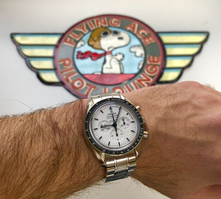 Snoopy Astronauten Uhr